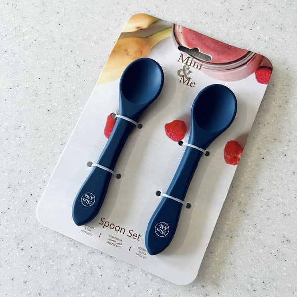 Mini & Me Spoon Set - Blueberry