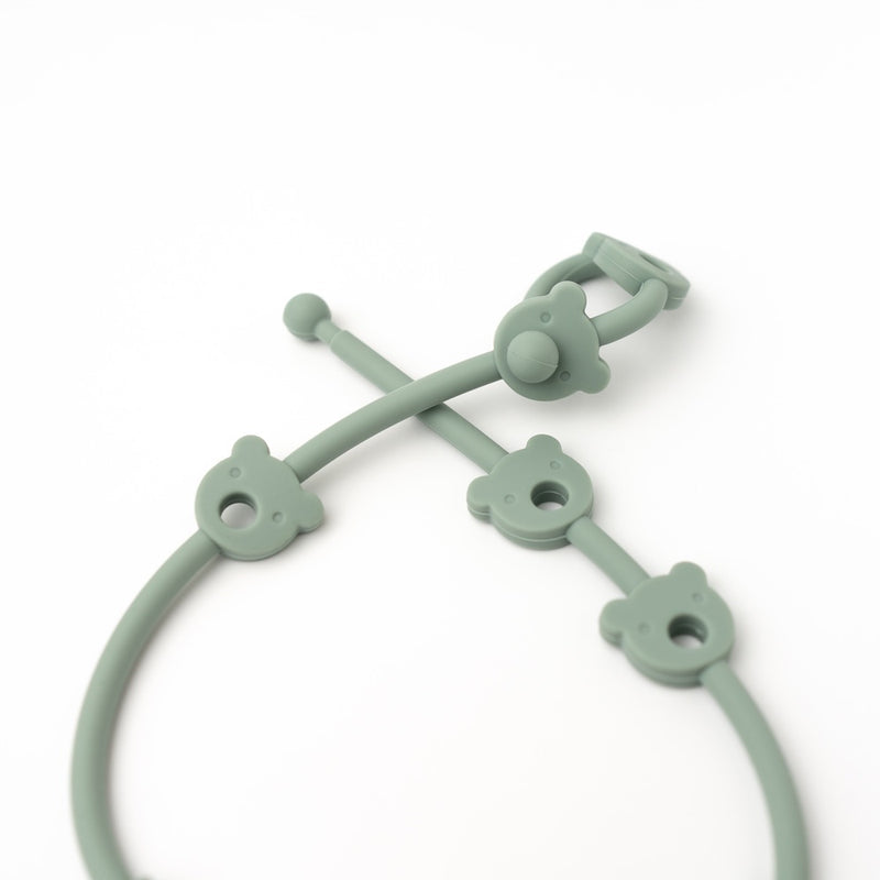 Mod & Tod Silicone Teddy Strap-It | Sage