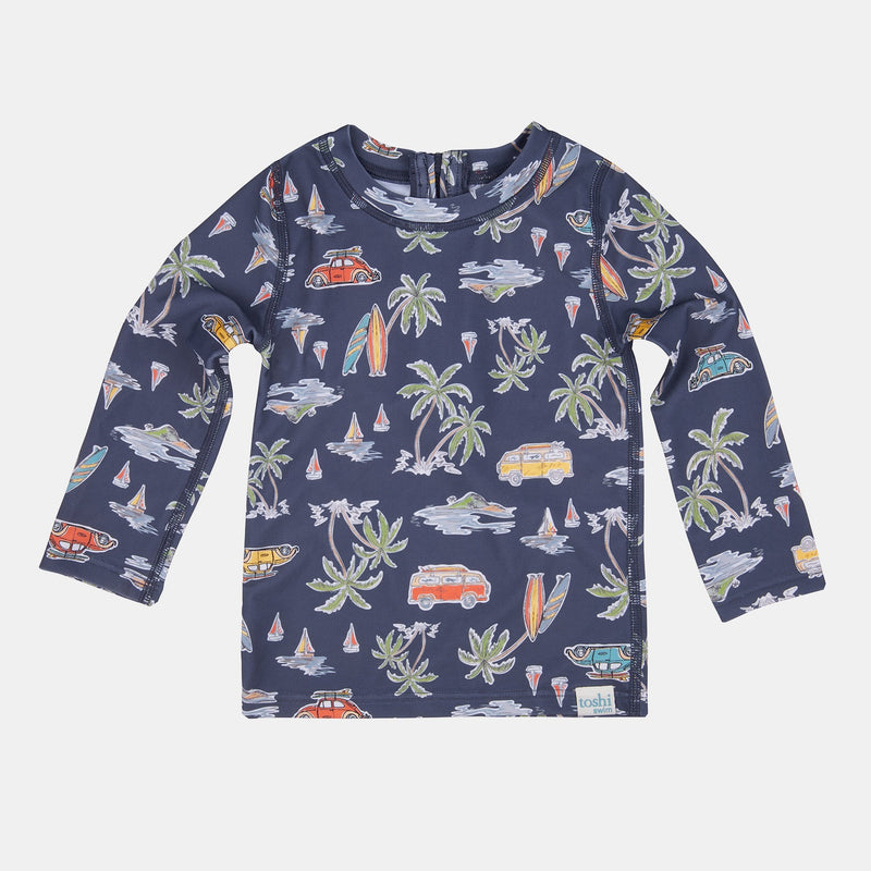 Swim Baby Rashie L/S - Classic/Surf Twilight