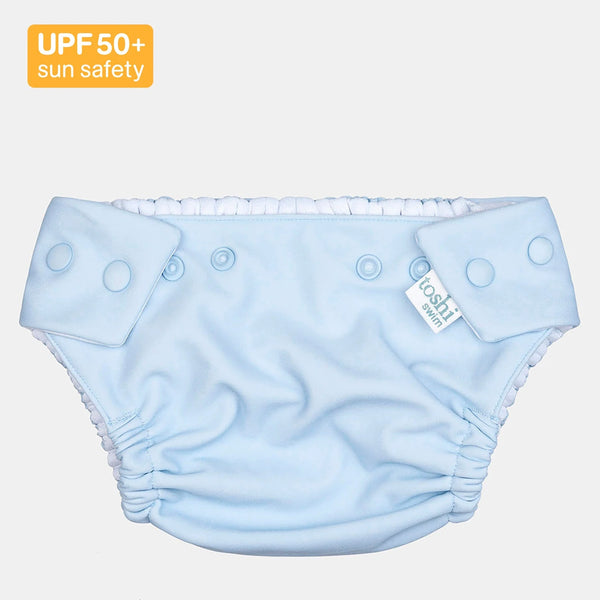 Toshi Swim Baby Nappy - Solid/Sky