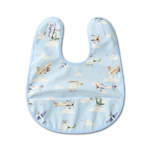 Snuggle Waterproof Bib - Taking Flight