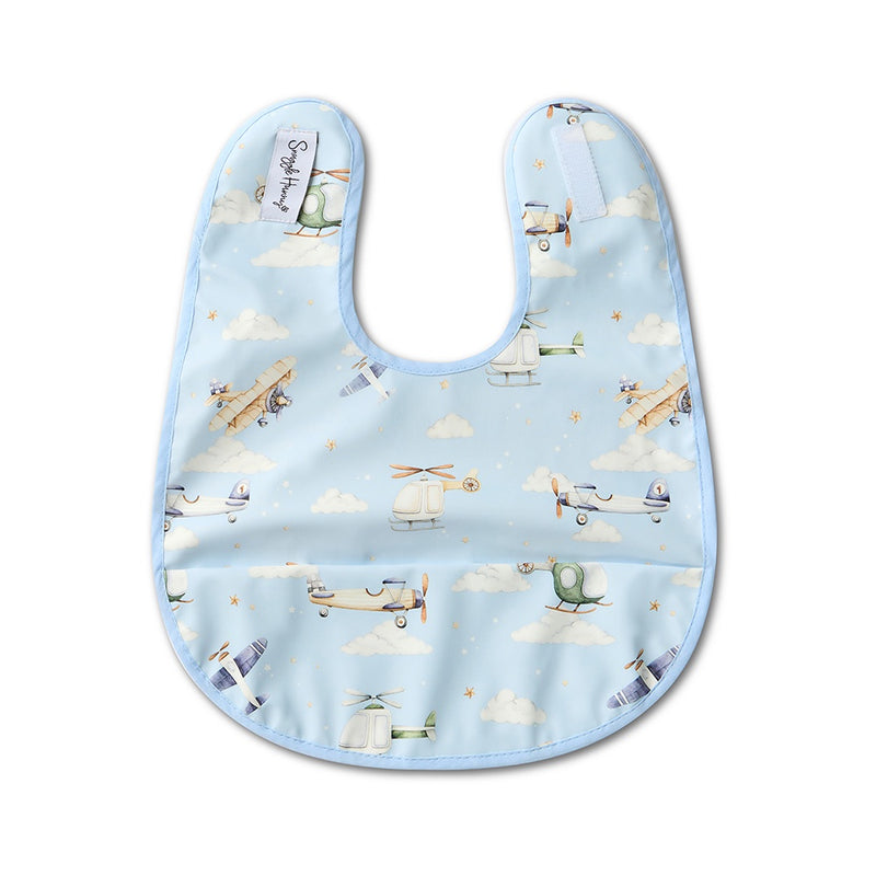 Snuggle Waterproof Bib - Taking Flight