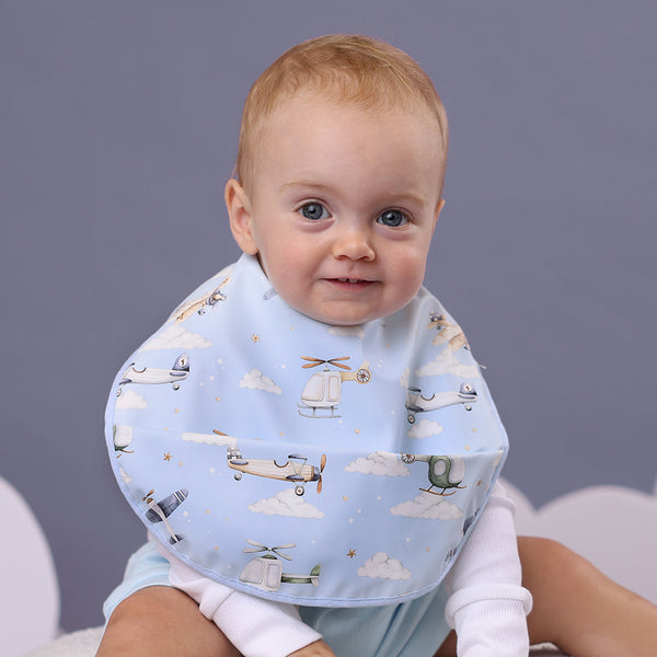 Snuggle Waterproof Bib - Taking Flight