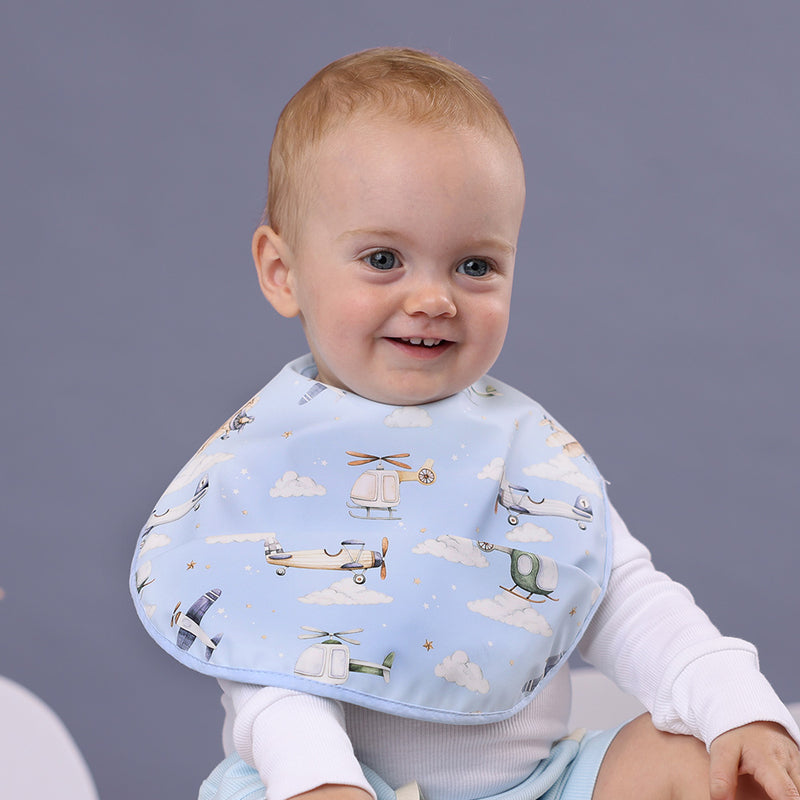 Snuggle Waterproof Bib - Taking Flight