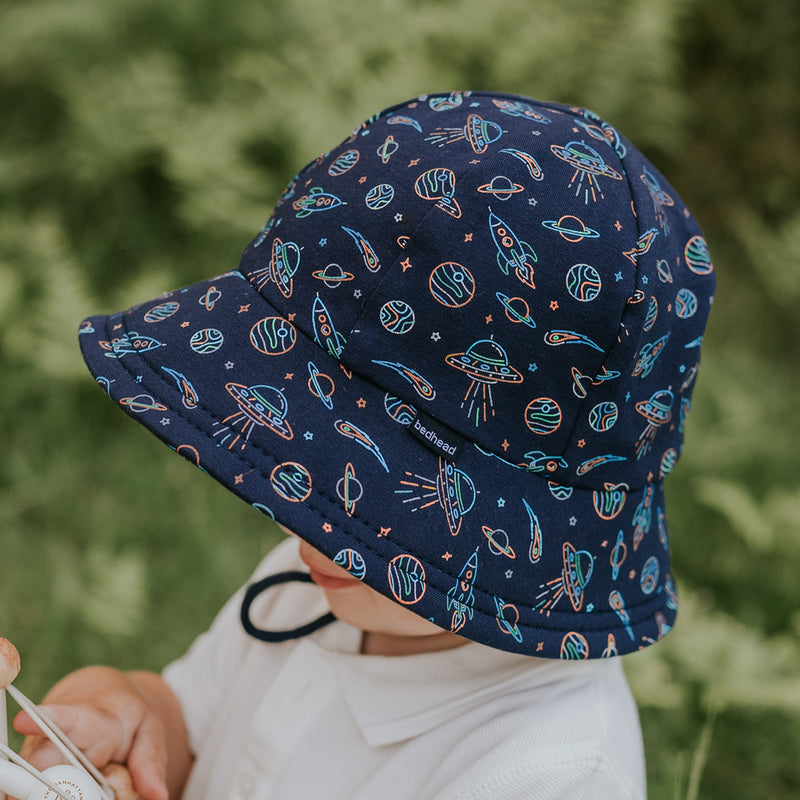 Toddler Bucket Sun Hat - Space