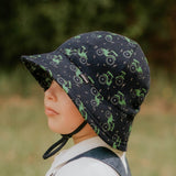 Toddler Bucket Sun Hat - Tractor