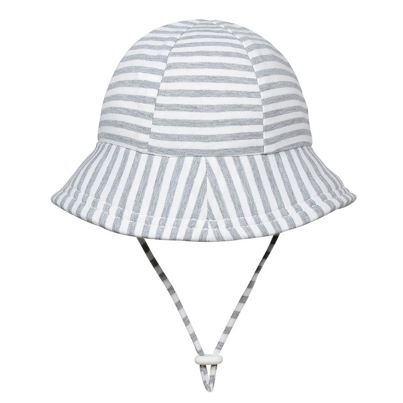 Toddler Bucket Sun Hat - Grey Stripe