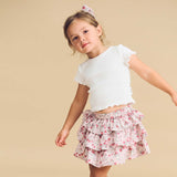 Vintage Strawberry Frill Skirt