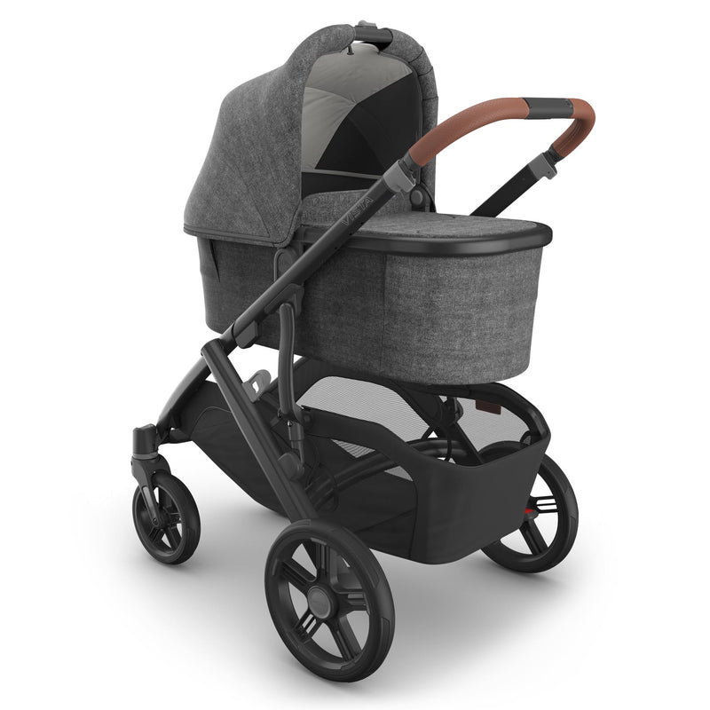 UPPAbaby VISTA V3 Stroller with Bassinet - Charcoal Melange/Carbon (Greyson)