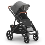 UPPAbaby VISTA V3 Stroller with Bassinet - Charcoal Melange/Carbon (Greyson)