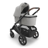 UPPAbaby VISTA V3 Stroller with Bassinet - Pearl Grey Jacquard/Carbon (Savannah)