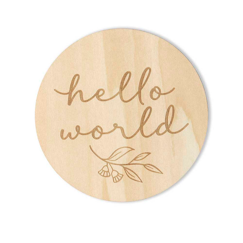 Wooden Milestone Cards - Gumleaf