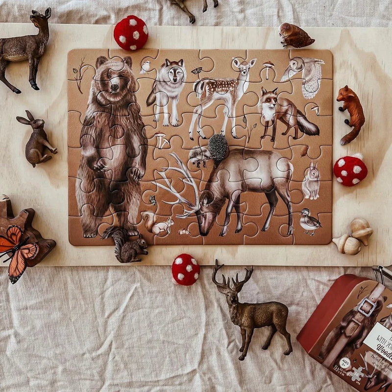 Woodland "Take Me With You" Puzzle