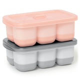 Skip Hop Easy-Fill Freezer Trays | Grey/Coral