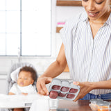 Skip Hop Easy-Fill Freezer Trays | Grey/Coral