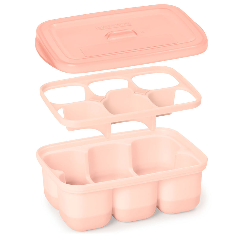Skip Hop Easy-Fill Freezer Trays | Grey/Coral