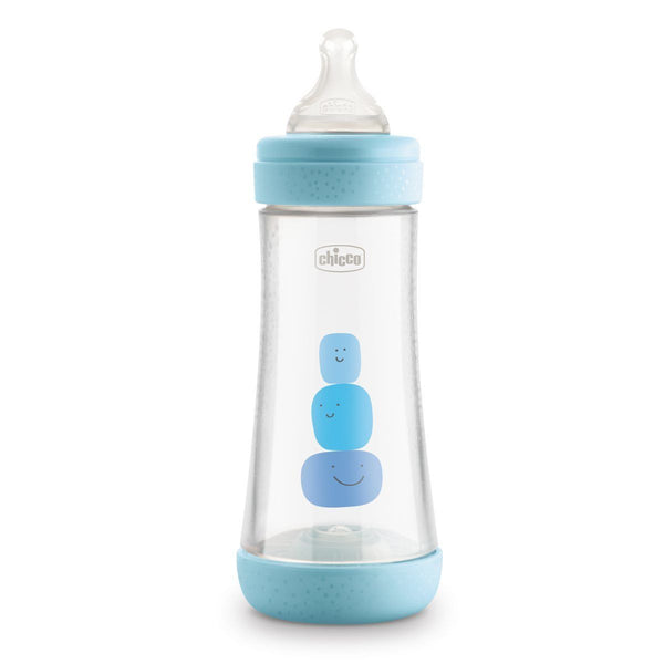 Chicco Bottle - Perfect5 300ml: 4m+ | Fast | Blue
