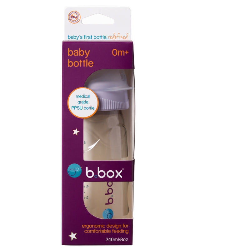 b.box PPSU Baby Bottle 240ml - Peony