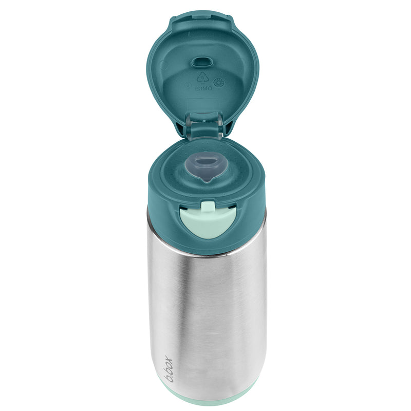 Insulated Sport Spout Bottle - 500ml | Emerald Forest