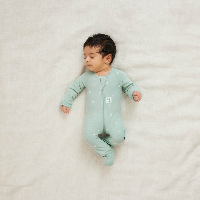 ergoPouch Tiny Baby (00000) Layers Long Sleeve - Sage | Tog 1.0
