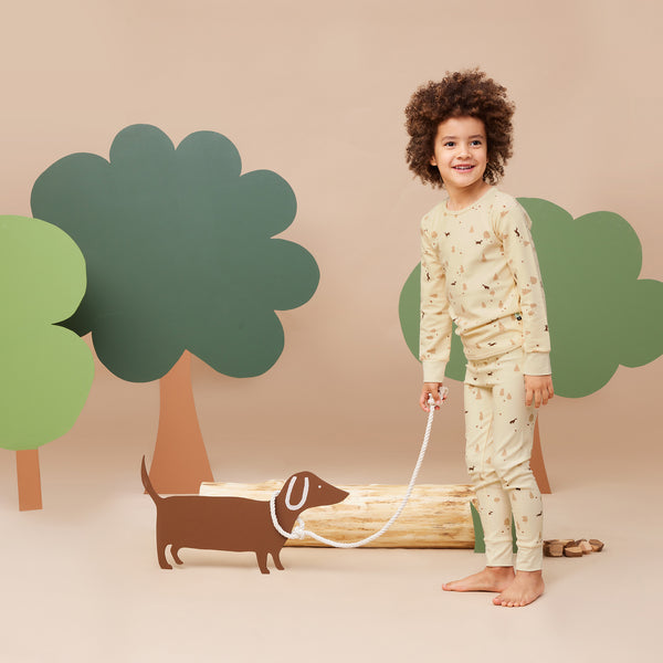 ergoPouch Pyjamas 2 piece set - Doggos | Tog 1.0