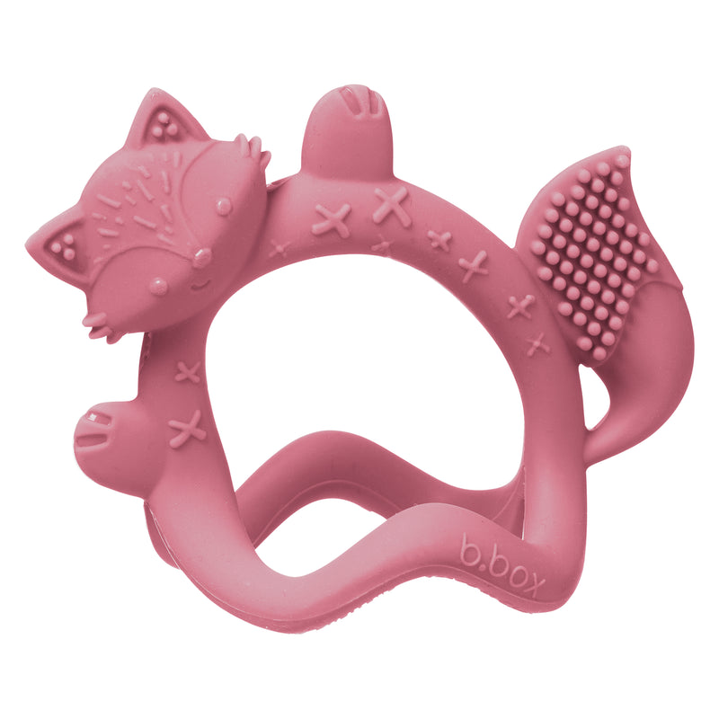 b.box Wrist Teether - Blush Fox