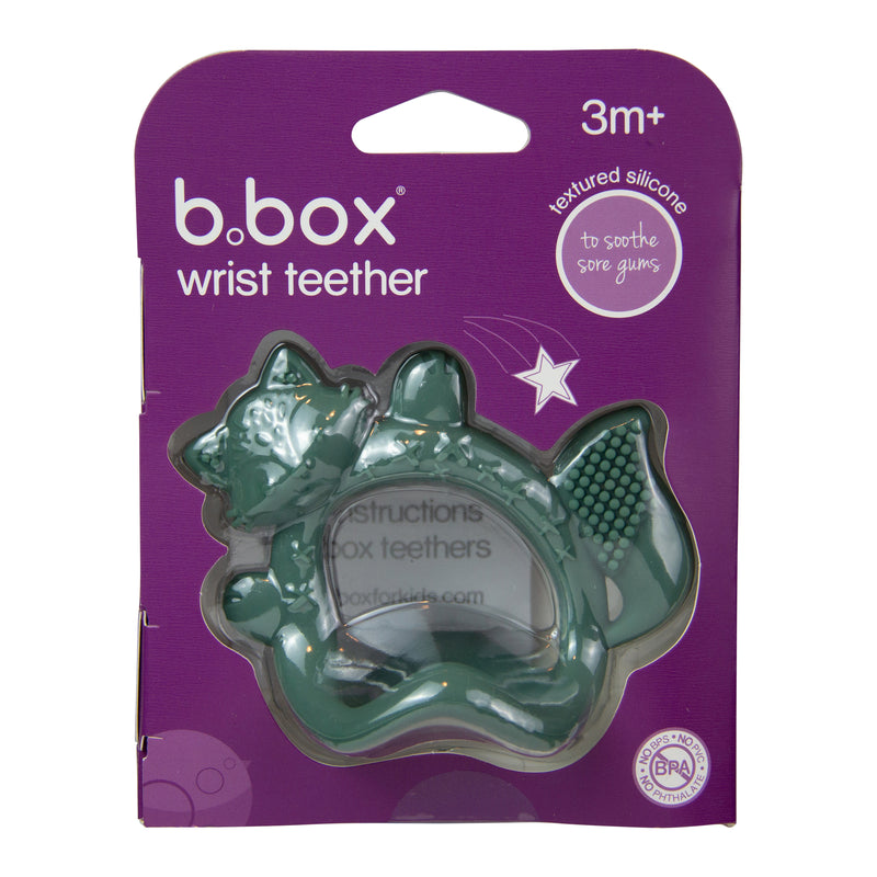 b.box Wrist Teether - Sage Fox