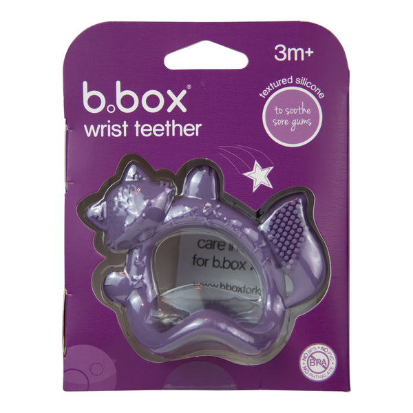 b.box Wrist Teether - Peony Fox