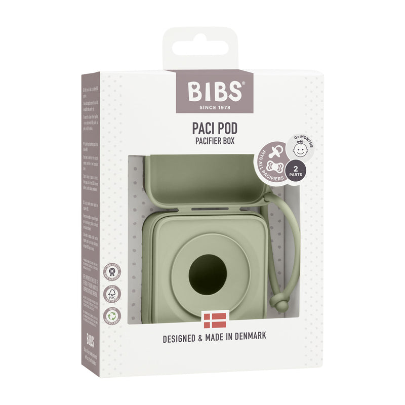 BIBS Pacifier Box - Sage