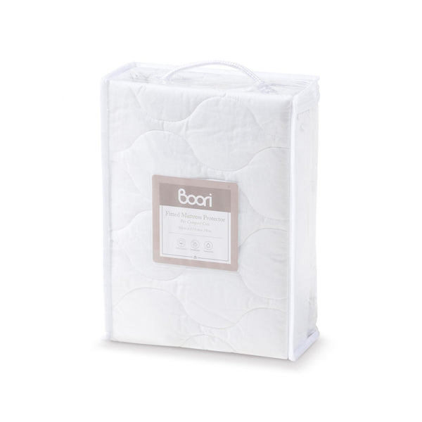 Boori Compact Cot Fitted Mattress Protector (119 x 65cm)