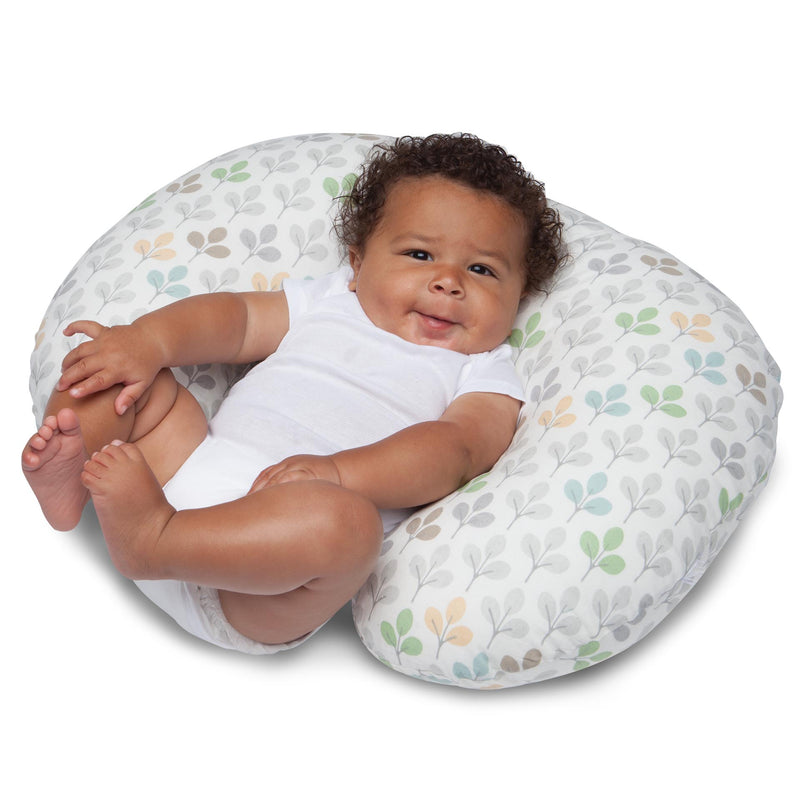 Chicco Boppy Pillow Slipcover ONLY - Silverleaf
