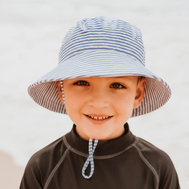 Kids Beach Bucket Hat - Stripe