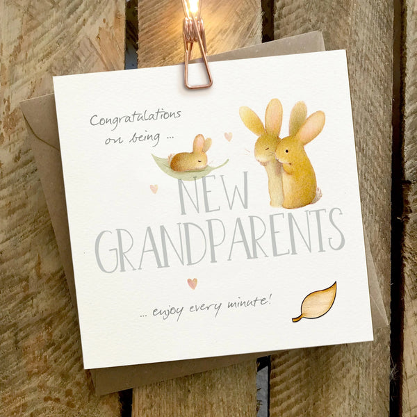 Ginger Betty Card - New Grandparents
