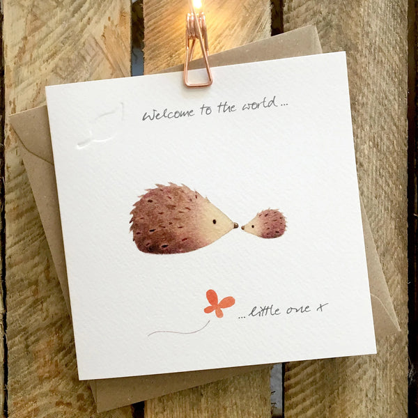 Ginger Betty Card - Welcome to the World
