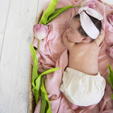 Organic Muslin Wrap - Musk Pink