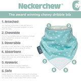 Cheeky Chompers Neckerchew - Sage Stars