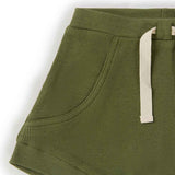 Organic Shorts - Olive