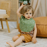 Snuggle Waterproof Bib - Gumnut