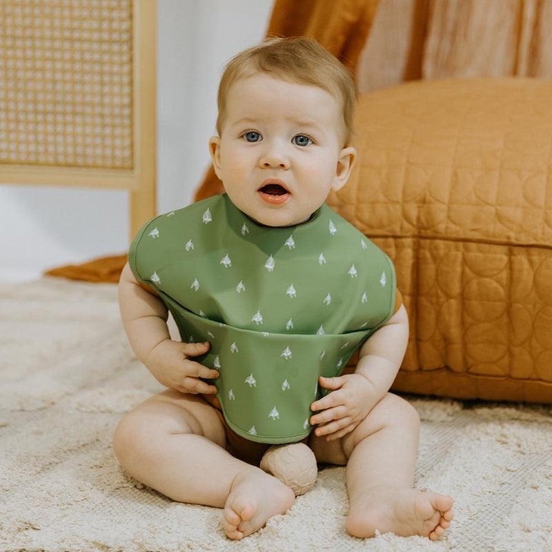 Snuggle Waterproof Bib - Gumnut