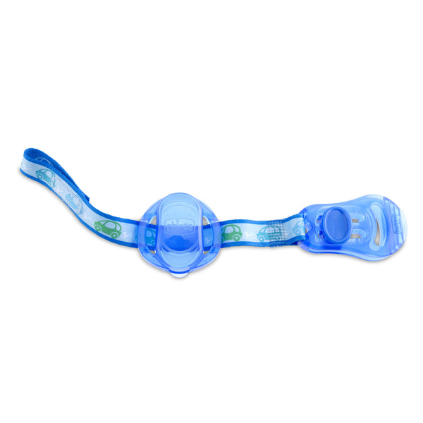 Chicco Soother Clip & Cover - Blue