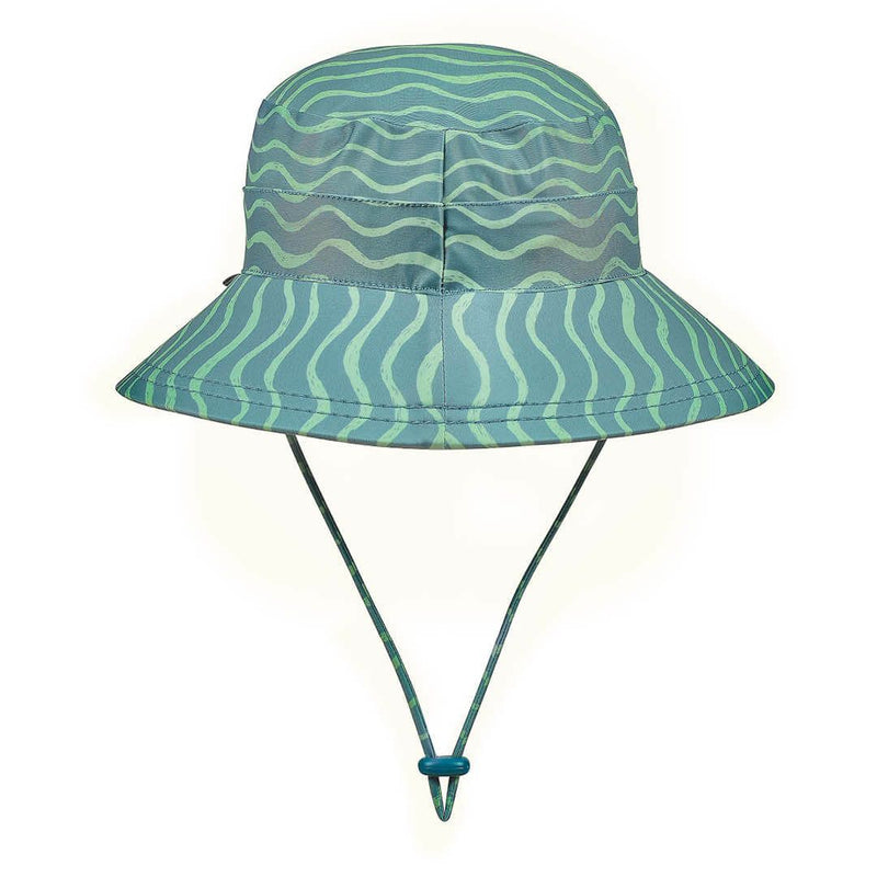 Kids Classic Swim Bucket Beach Hat - Waves