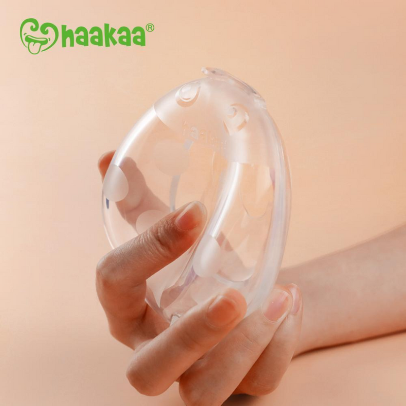 Haakaa Silicone Milk Collector - 2 pack (75ml) with free gift