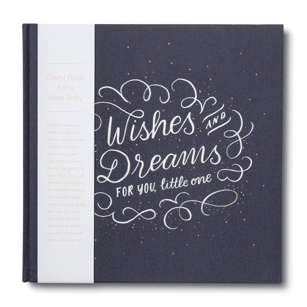 Book: Wishes & Dreams For You, Little One - A Guest Book For A New Baby